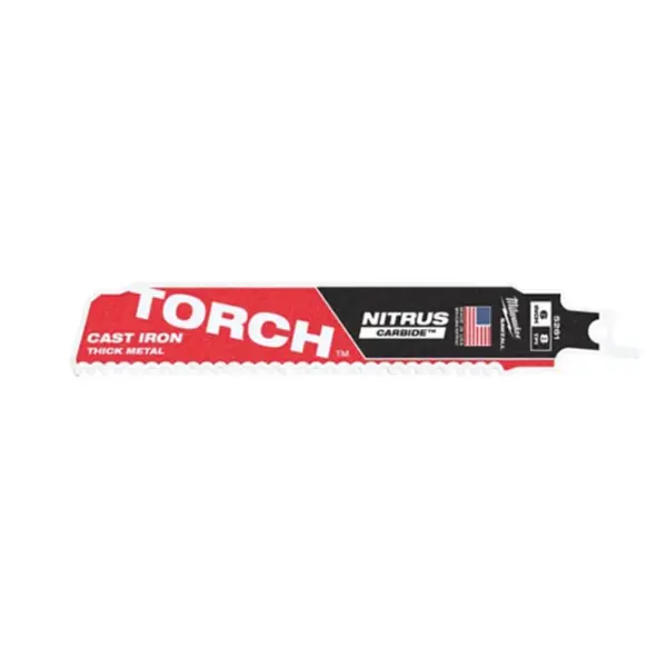 Lame De Scie Sabre Tct Torch Nitrus 150mm X 8 Tpi (X1) Milwaukee