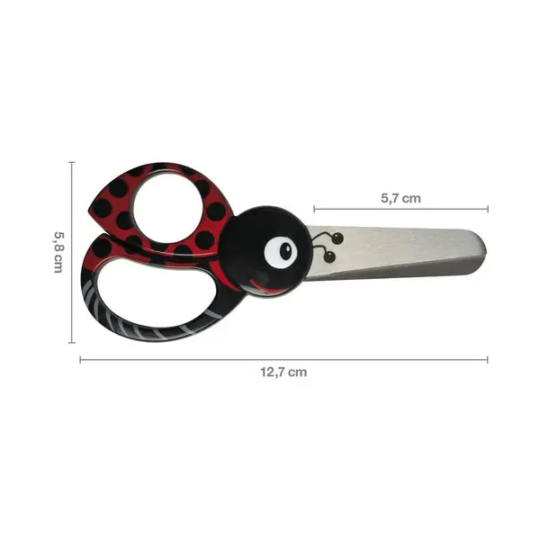 Ciseaux Enfants coccinelle 13 cm - FISKARS