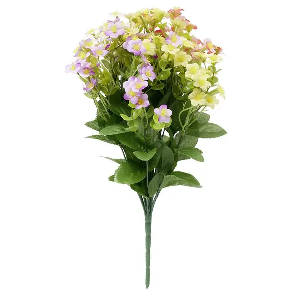 Piquet fleur artificielle Ø25xH42cm multicolore