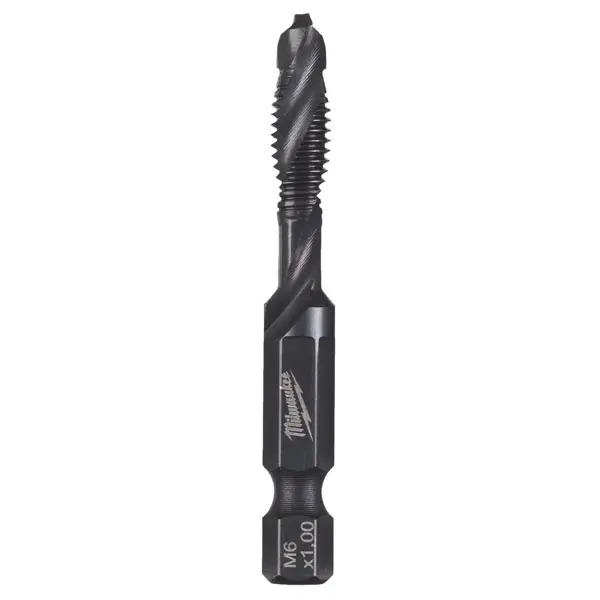 Foret Taraudeur Ebavureur 3en1 1/4 HSS-G M6 Milwaukee