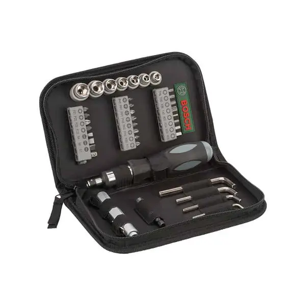 BOSCH Trousse set mixte 38 accessoires vissage - 2607019506