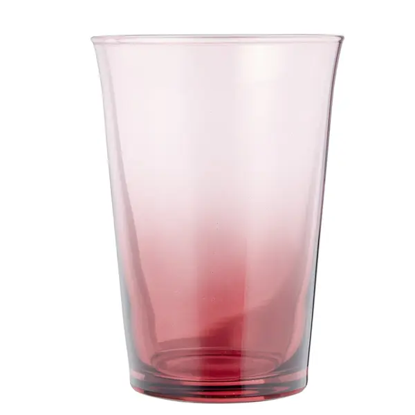 Verre à eau fumé rouge 29cl x4