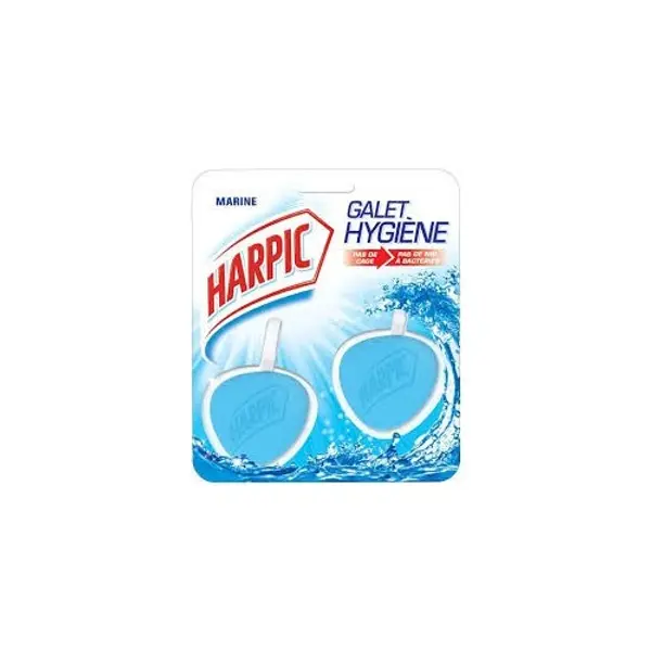 Harpic Blocs Wc Marine : Les 2 Galets De 40 G