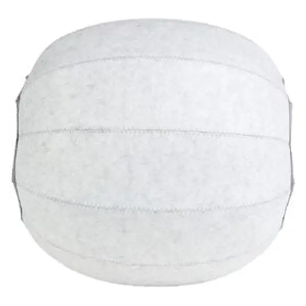 Maison pour chat feutrine blanc L41xl41xH12 cm