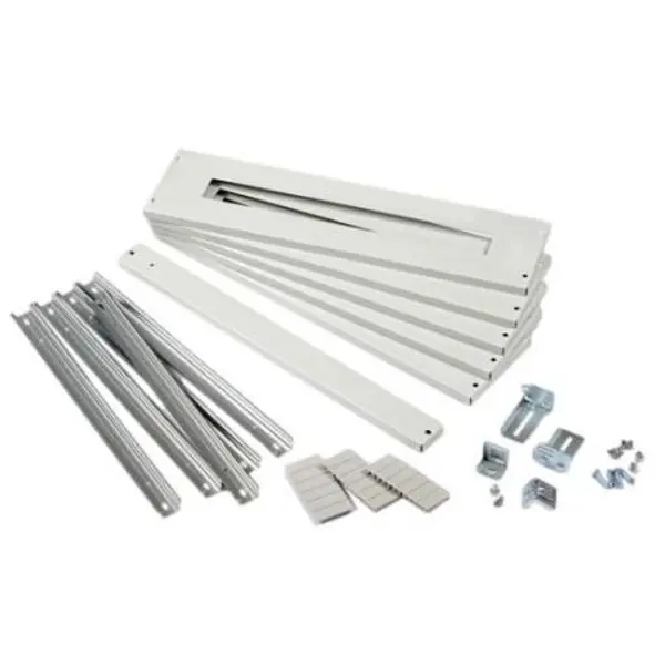 S48M200 IDE Kit plastron 2 rangées en métal pour coffret IDE Atlantic 65SUP4872 ou 40ENL4872