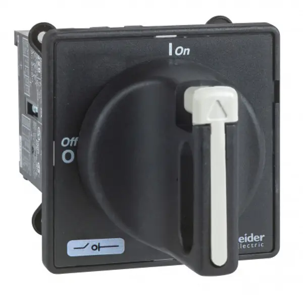 VBDN12 Schneider - interrupteur sectionneur 3P 12A - Montage sur porte - poignée cadenassable noire - TeSys Mini-Vario