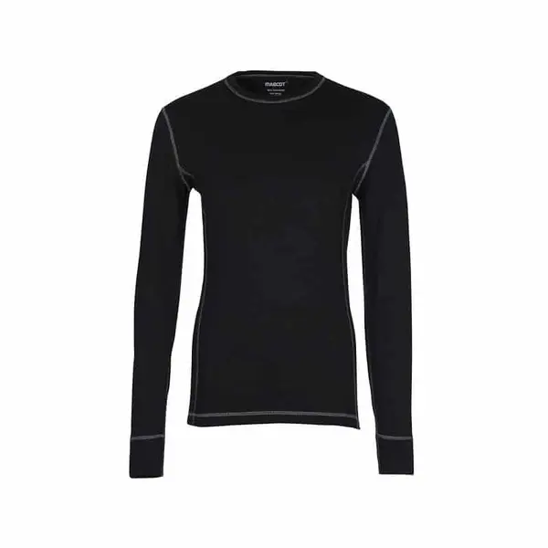 MASCOT Tricot de corps thermique noir LOGRONO - 50027-871