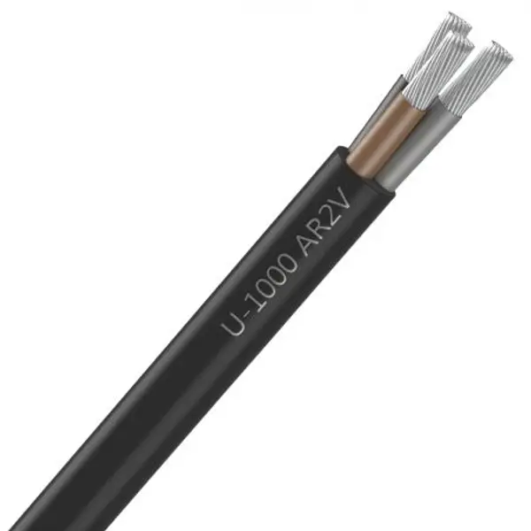 Cable aluminium U1000 AR2V 3x240 TGL coupe au mètre