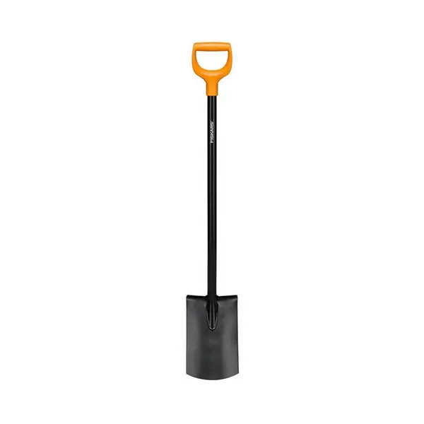 Bêche ronde Solid (manche métallique) - FISKARS