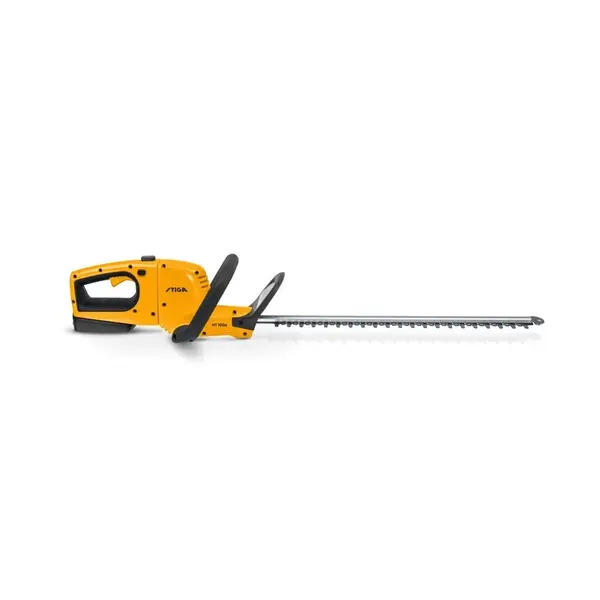 Taille-haies à batterie - HT 100e Kit - longueur de lame 55 cm - écartement des dents 26 mm - jaune - Stiga