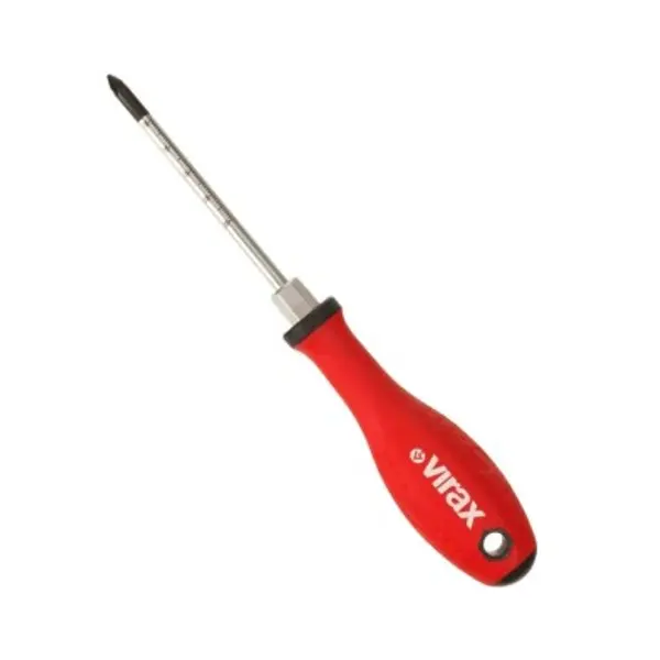 Tournevis aimanté PZ2 100 mm - VIRAX 341807