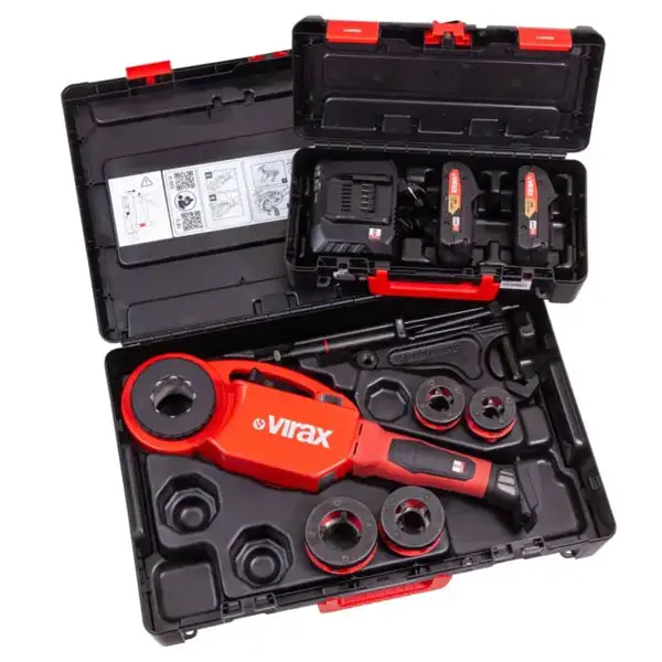 Filière Phenix IV 18V BSPT 1/2 - 1.1/4 4 têtes Virax