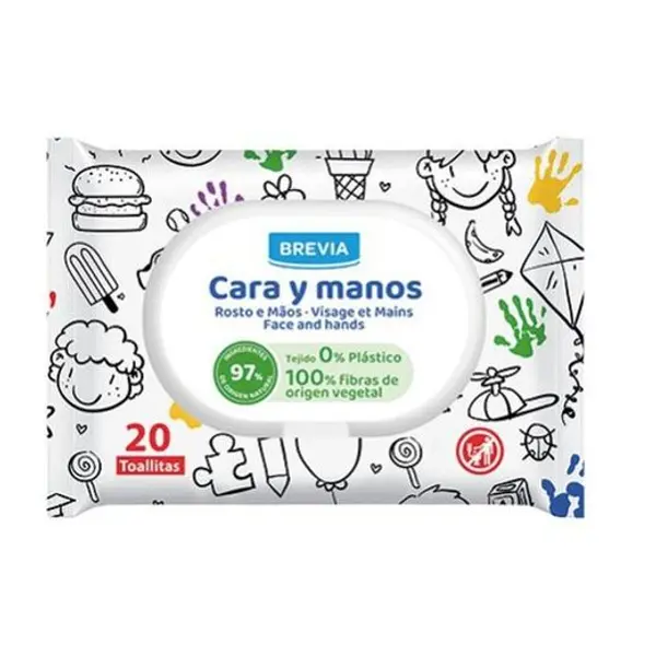Brevia Toall. Cara Y Manos C/Tap(20)