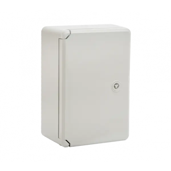 Coffret électrique ABS 500x400x240 étanche IP65 - Porte pleine - avec plaque