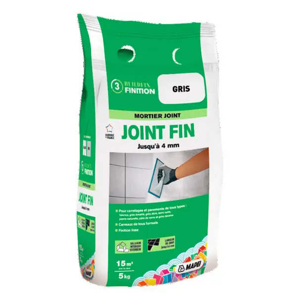 Mortier pour joint fin - 5 kg