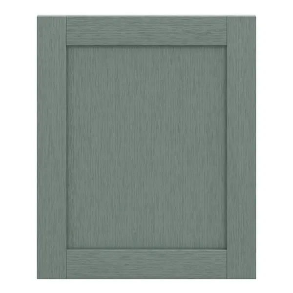 Façade 1 porte 60cm COLINE vert sauge - l. 59.7 x h. 71.5cm