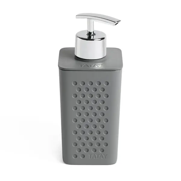 Distributeur de savon TATAY Bohol plastique gris - TATAY