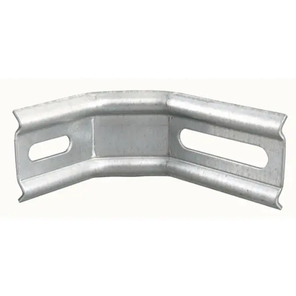Equerre 3 pans Galvanisé GAH ALBERTS, 140x30x72 mm - GAH ALBERTS