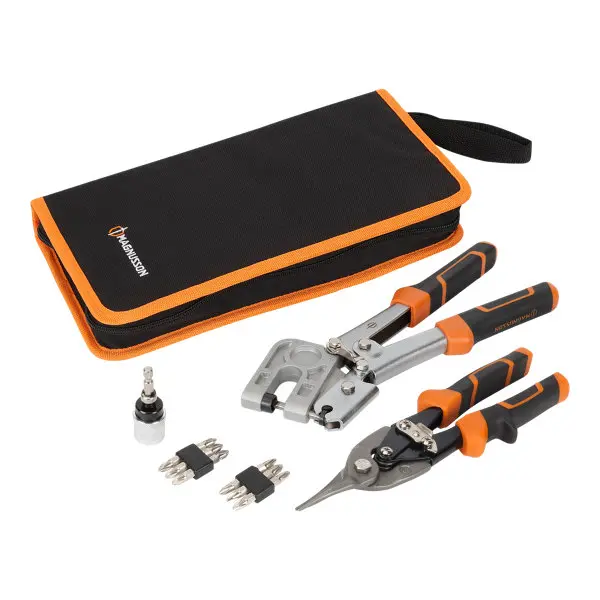 Set de plaquiste 15 pièces avec lame acier chrome vanadium