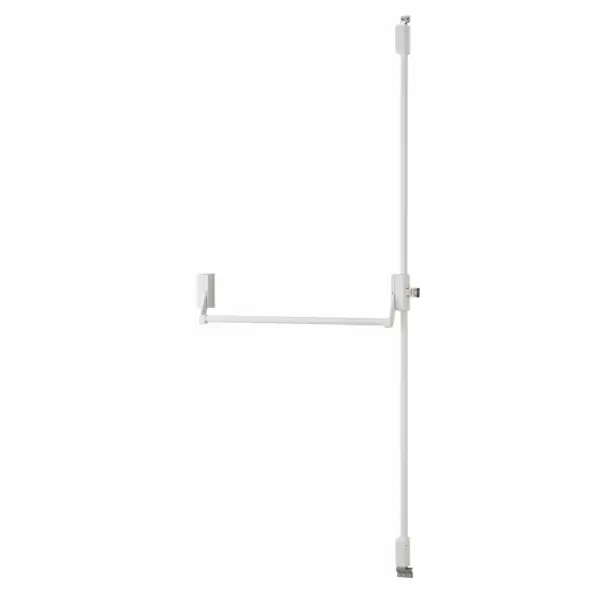 Serrure anti-panique D-Cross pour porte d'entrée 1150mm max, 2/3 pts haut et bas, réversible, blanc - THIRARD