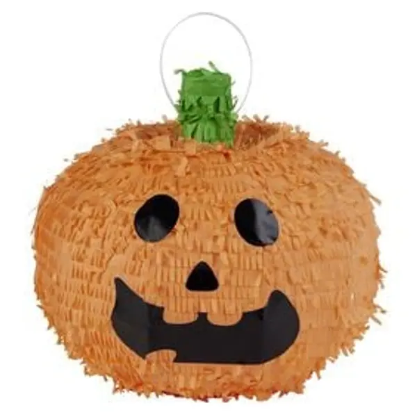 Piñata citrouille orange 50xH30cm
