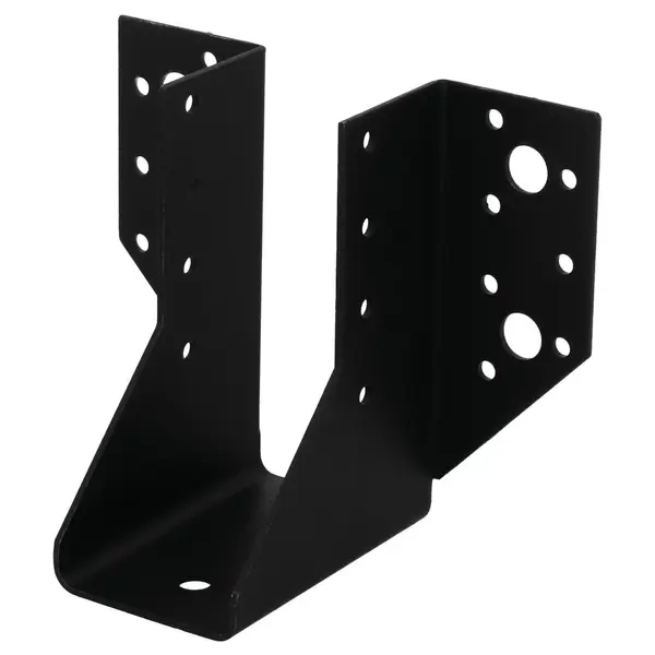 Sabot de charpente universel acier zingue noir Magnodur 45x107x78x35, SUKI - SUKI
