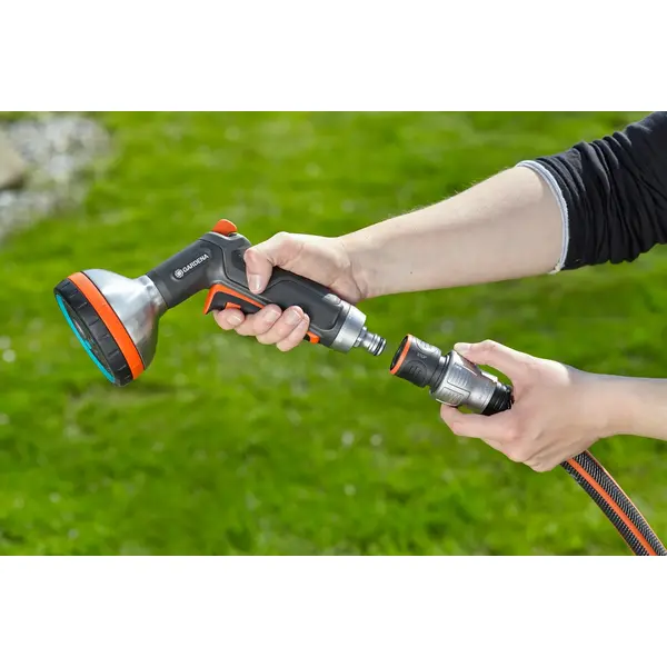 Raccord d'arrosage aquastop Premium pour tuyau Ø 19 mm - GARDENA
