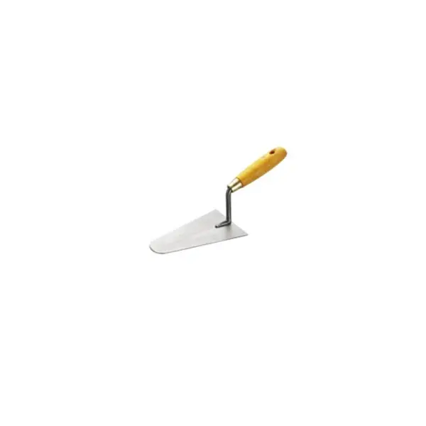 Truelle Italienne Eco Manche Bois Ronde 16 Cm L'Outil Parfait
