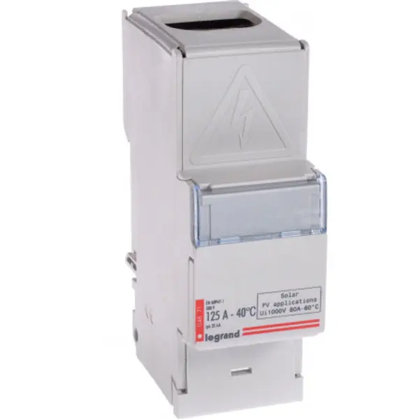 004871 Legrand - Répartiteur unipolaire 125A - 1000V - 2 modules - 12 départs