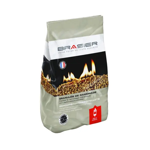 Pellets de ramonage catalytique Brasier - Étui de 1,5 kg - Joncoux