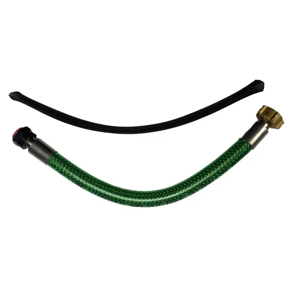 Lyre de raccordement inox pour gaz butane / propane pour bouteille 70cm, GAZINOX - GAZINOX