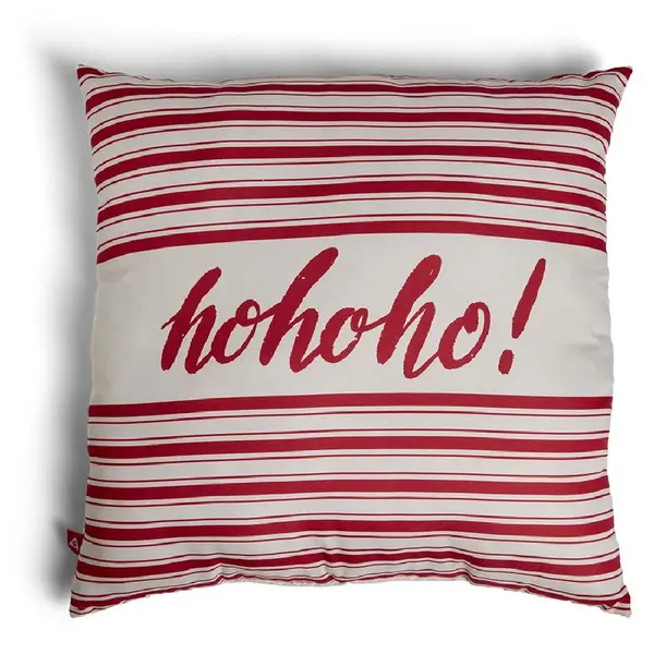 Coussin Noël motif HoHoHo 40x40cm