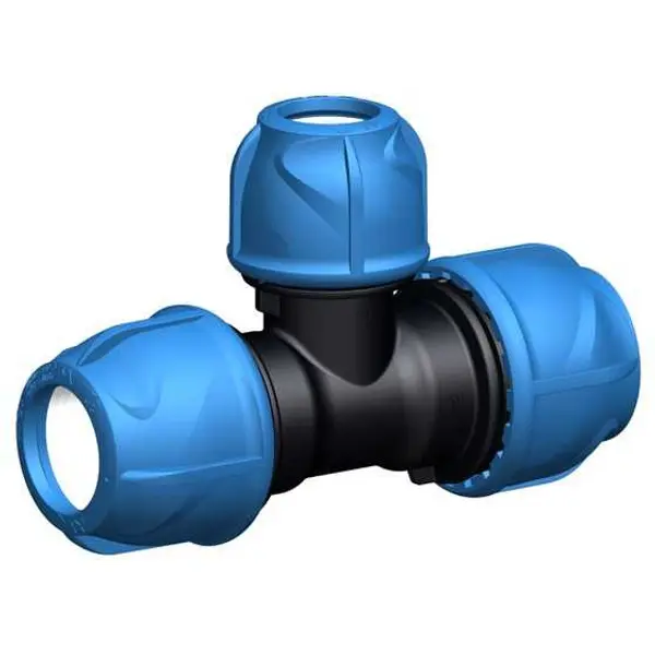 Té 90° réduit - iJoint - 63 x 50 x 63 mm - GF Piping Systems