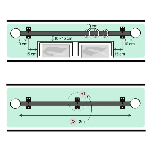 Lot de 2 embouts Atelier, chêne clair mat, Diam.28 mm - MOBOIS