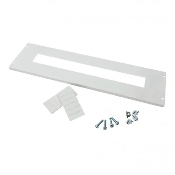 Plastron modulaire en métal 24 modules - 150mm - pour coffret Altlantic IDE et Atlantic PLUS