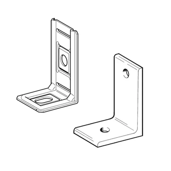 Equerre de montage 2 trous MW S 60/40/90V Sikla