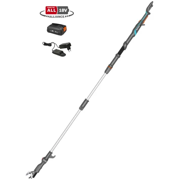 Coupe-branches HighCut 250/18V P4A sur batterie - Coupe Ø 28 mm - L. 2557 mm - GARDENA