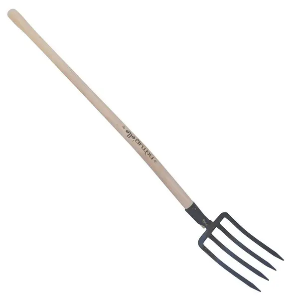 Fourche de 27cm, manche 100cm - Gris algue - PERRIN