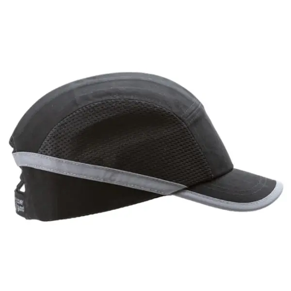 Casquette Anti-Heurt Shockproof Cap Noire Visiere 5Cm Coverguard