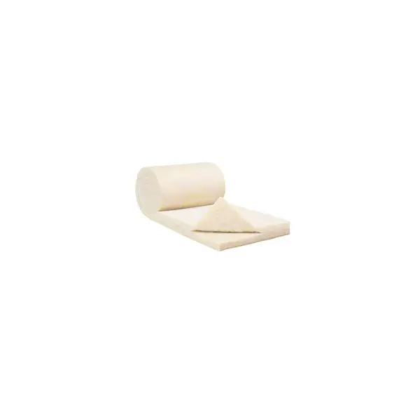 Laine de verre 45mm Cloison 40 R:1,10 – 6,5m x 0,60m – 2 rouleaux de 2 lés Nu