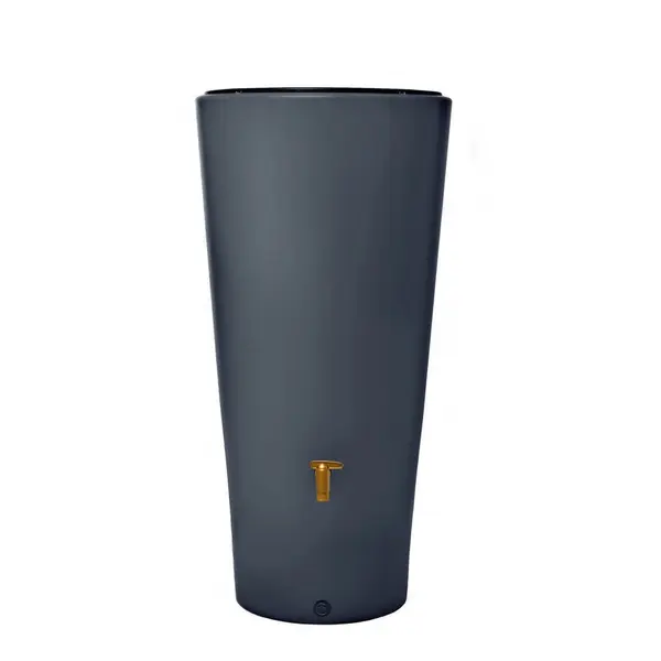 Récupérateur d'eau aérien GARANTIA VASO cylindrique graphite , 220 l - GARANTIA
