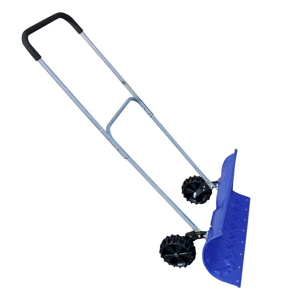 Poussoir à roues lame Polypro avec guidon articulé réglable - 660 x 320 mm - PERRIN