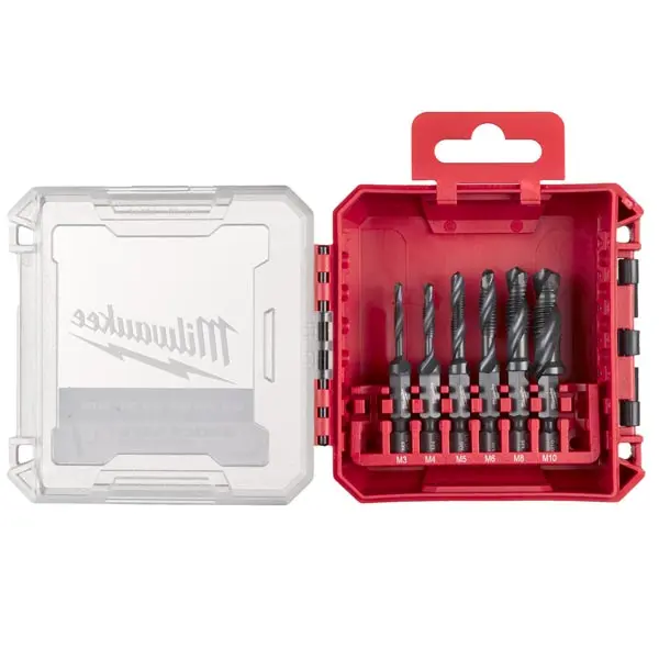 Foret Taraudeur Ebavureur 3en1 1/4 HSS-G M3 à M10 Milwaukee