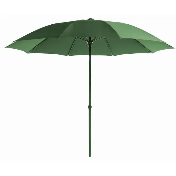 Parasol droit - FDV - Aluminium époxy - Fibre de verre - Ø270 - Amande - PROLOISIRS