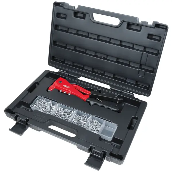 Coffret de pince à riveter et rivets