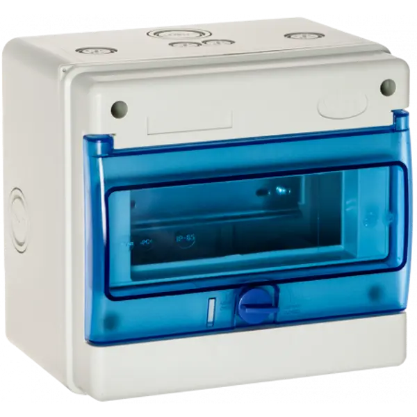 1308A Coffret électrique étanche IP65 - 8 modules HxLxP 200x215x160mm - Solera Indubox