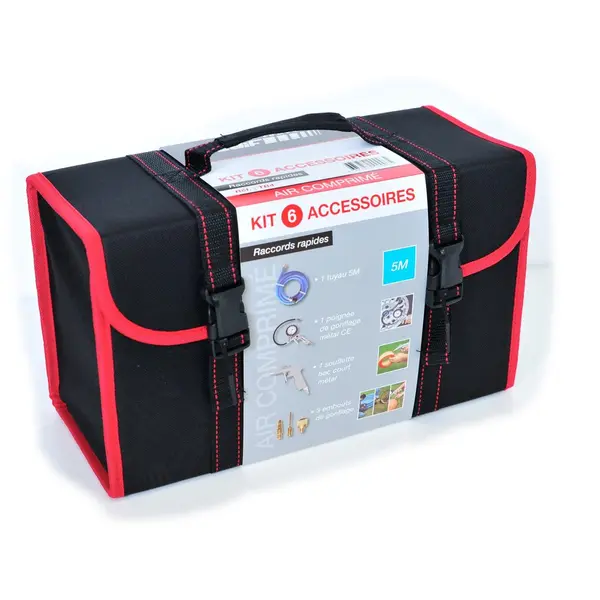 Kit valisette 6 accessoires air comprimé PRODIF - PRODIF