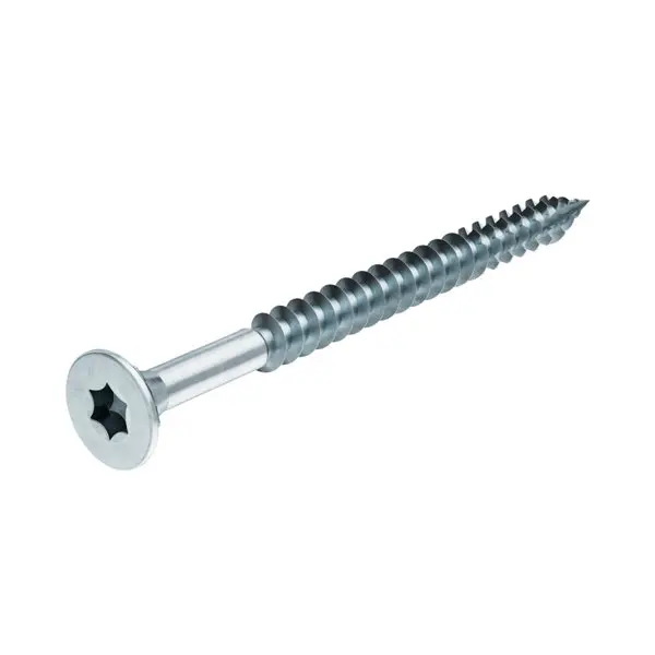Boite de 2 kg de vis multi-usage tête fraisée Torx 6 x 80 mm