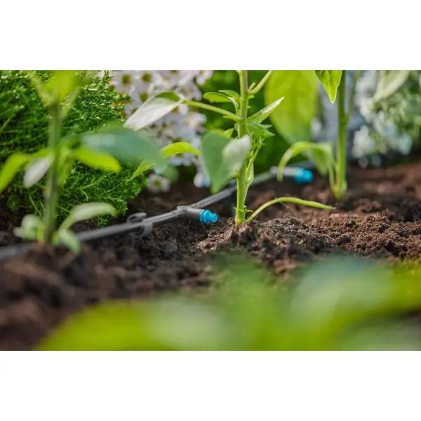 Goutteurs en ligne auto-régulant 2 l/h - Boîte de 10 pièces - GARDENA