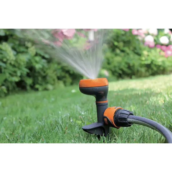 Arrosseur circulaire 4 zones MINI DRIVER sur piquet - Orange - GF